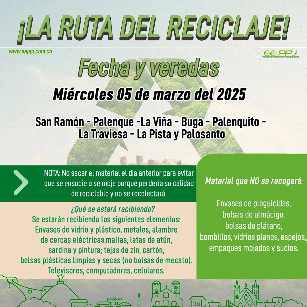 La Ruta del Reciclaje Veredas